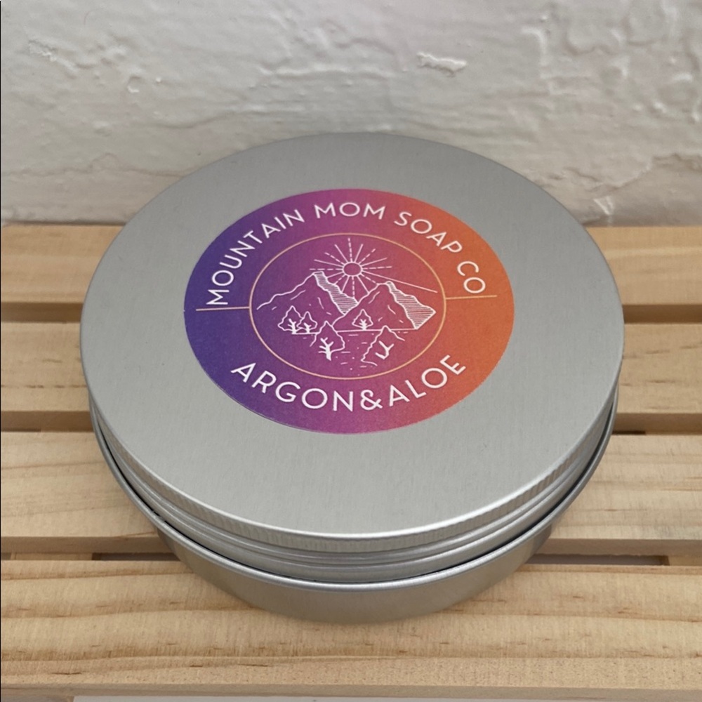 Handmade Argon & Aloe body butter / Mountain Mom Soap co